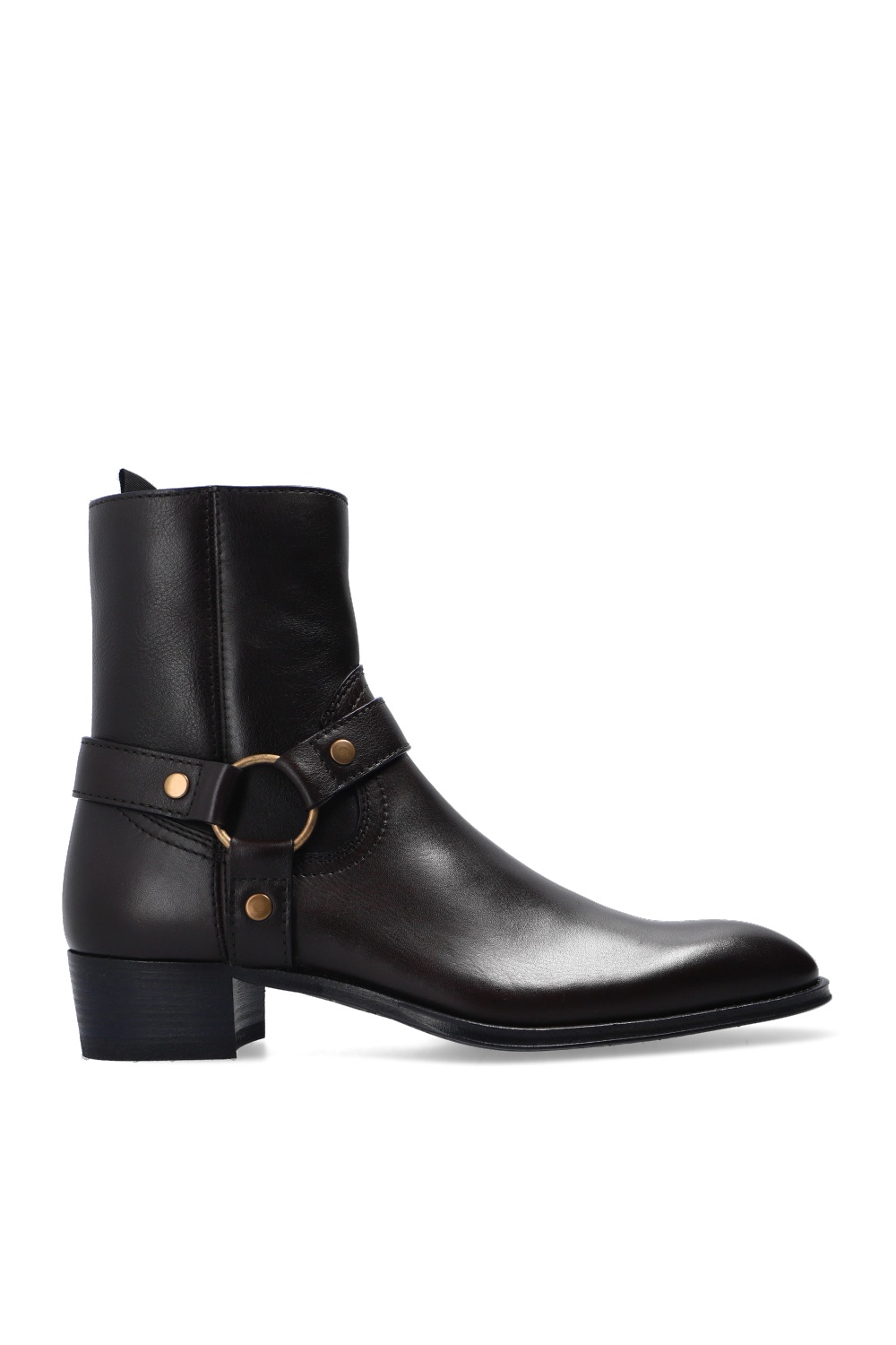 Saint laurent hotsell west harness boots